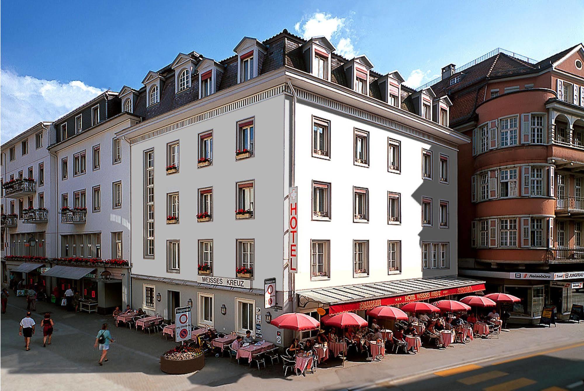 Hotel Weisses Kreuz Interlaken Eksteriør bilde